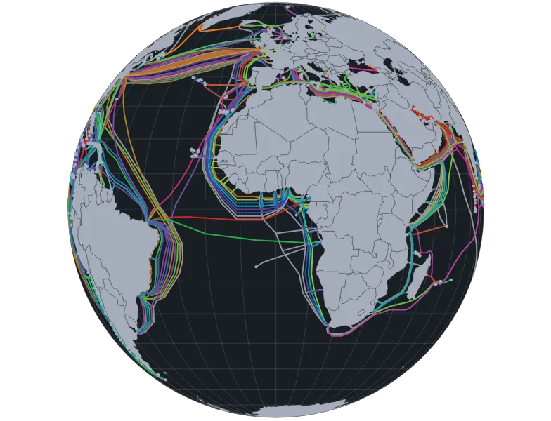 GeoPath - submarine-cables-globe